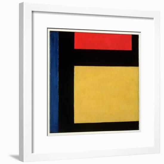 Contra Compositie, 1924-Theo Van Doesburg-Framed Giclee Print