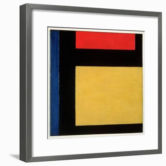 Contra Compositie, 1924-Theo Van Doesburg-Framed Giclee Print