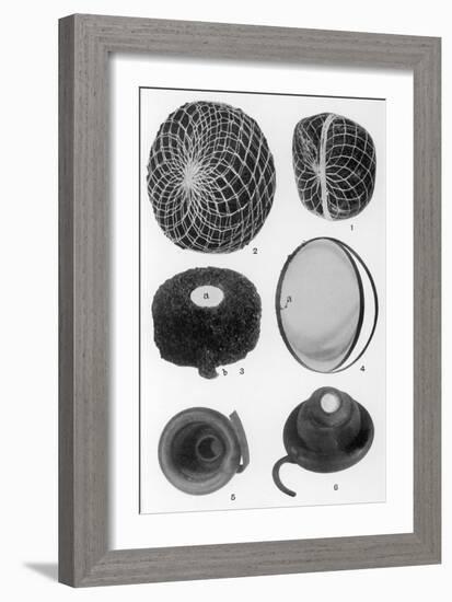 Contraception, Sponges-null-Framed Art Print