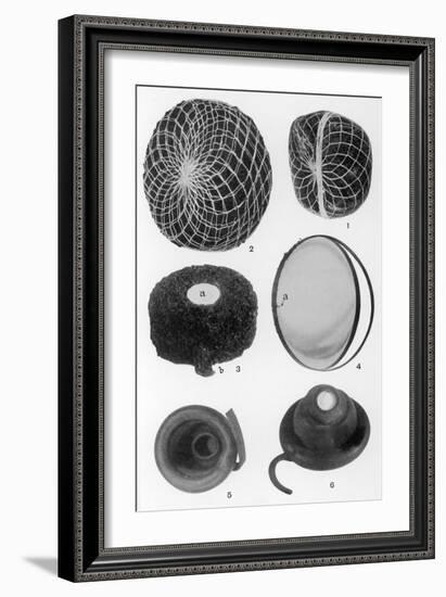 Contraception, Sponges-null-Framed Art Print