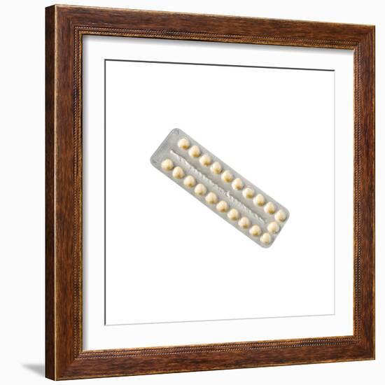 Contraceptive Pill-Science Photo Library-Framed Premium Photographic Print