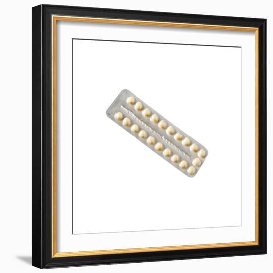 Contraceptive Pill-Science Photo Library-Framed Premium Photographic Print