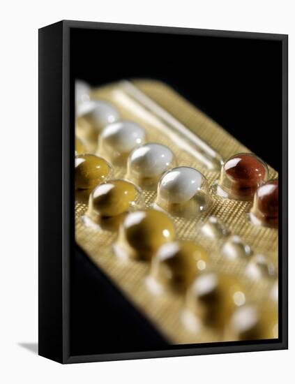 Contraceptive Pills-Tek Image-Framed Premier Image Canvas