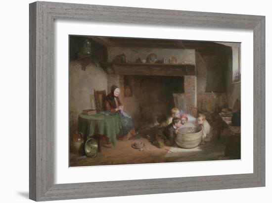 Contrary Winds-Thomas Webster-Framed Giclee Print