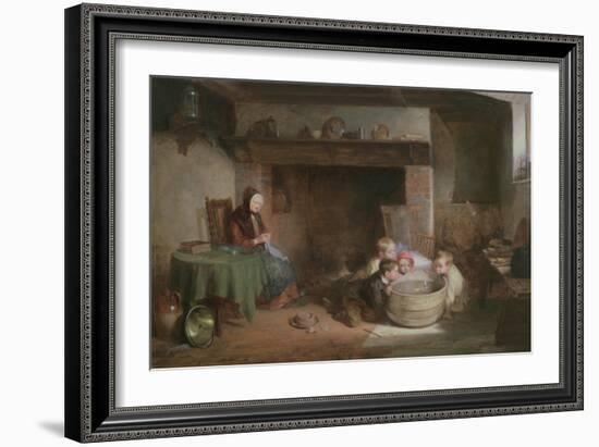 Contrary Winds-Thomas Webster-Framed Giclee Print