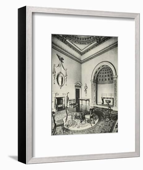 'Contrasted Interiors: Palladian - The Dining-Room, Holkham, Norfolk, by William Kent, with Regency-Unknown-Framed Giclee Print