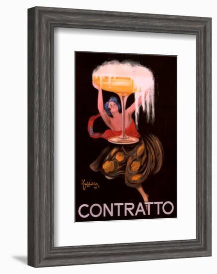 Contratto-Leonetto Cappiello-Framed Art Print