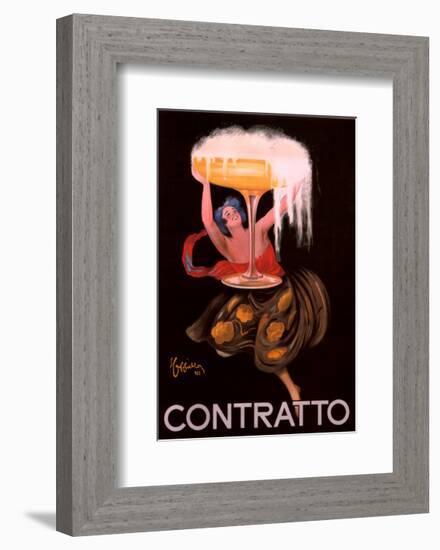 Contratto-Leonetto Cappiello-Framed Art Print