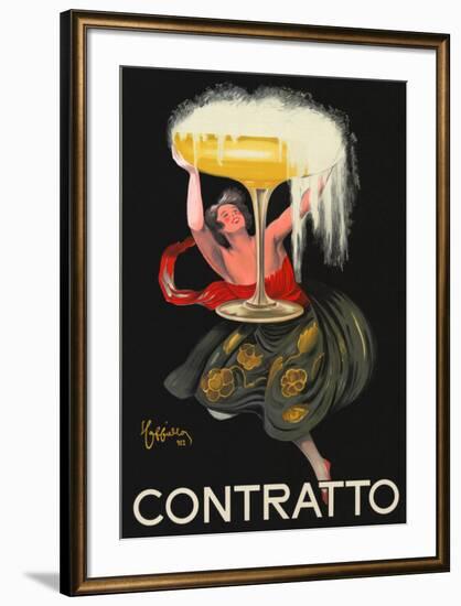 Contratto-Leonetto Cappiello-Framed Art Print