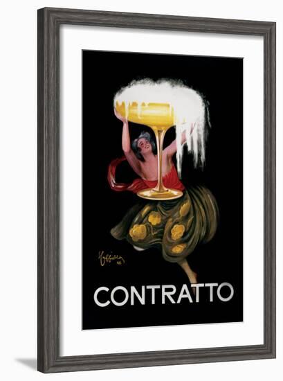 Contratto-Leonetto Cappiello-Framed Premium Giclee Print