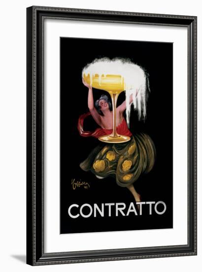 Contratto-Leonetto Cappiello-Framed Premium Giclee Print