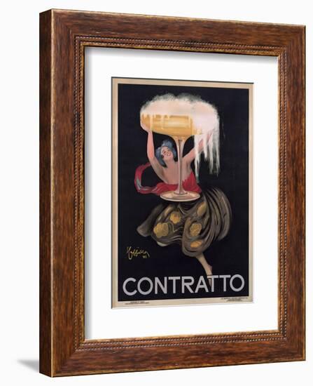 Contratto-Leonetto Cappiello-Framed Art Print