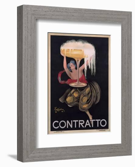 Contratto-Leonetto Cappiello-Framed Art Print