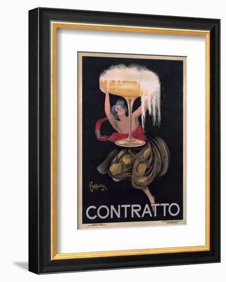 Contratto-Leonetto Cappiello-Framed Art Print