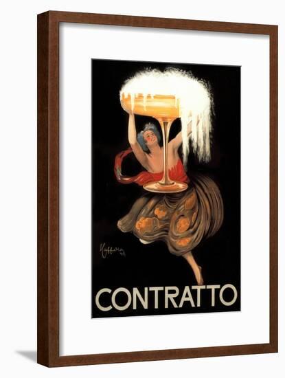 Contratto-Leonetto Cappiello-Framed Art Print