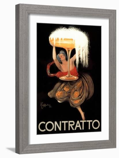 Contratto-Leonetto Cappiello-Framed Art Print