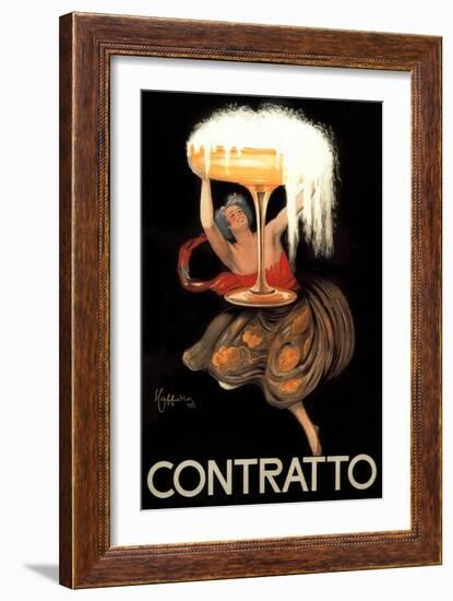 Contratto-Leonetto Cappiello-Framed Art Print