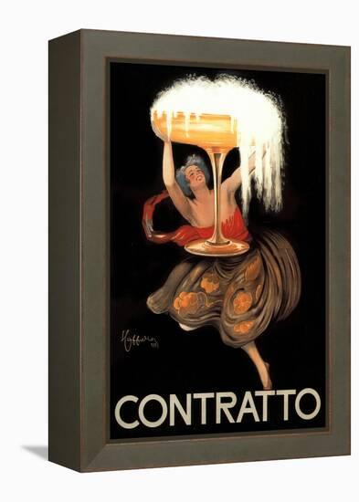 Contratto-Leonetto Cappiello-Framed Stretched Canvas