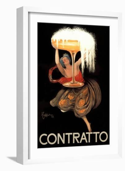 Contratto-Leonetto Cappiello-Framed Premium Giclee Print