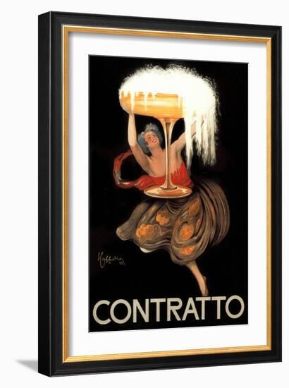 Contratto-Leonetto Cappiello-Framed Premium Giclee Print