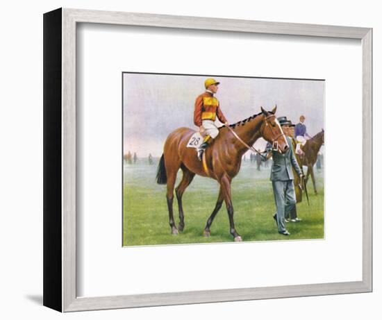 Contrevent, Jockey: A. Tucker', 1939-Unknown-Framed Giclee Print