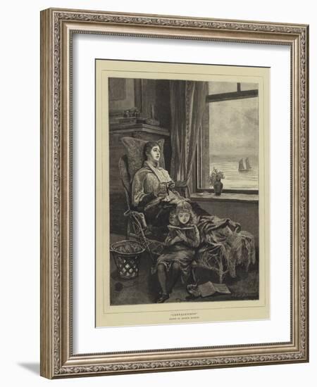 Convalescent-Arthur Hopkins-Framed Giclee Print