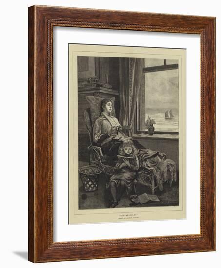 Convalescent-Arthur Hopkins-Framed Giclee Print