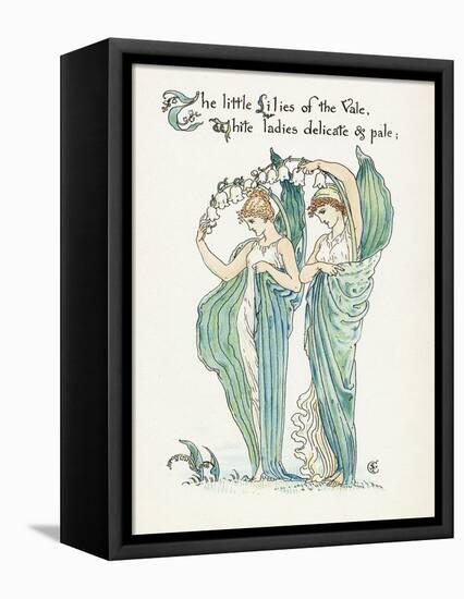 Convallaria Majalis-Walter Crane-Framed Premier Image Canvas