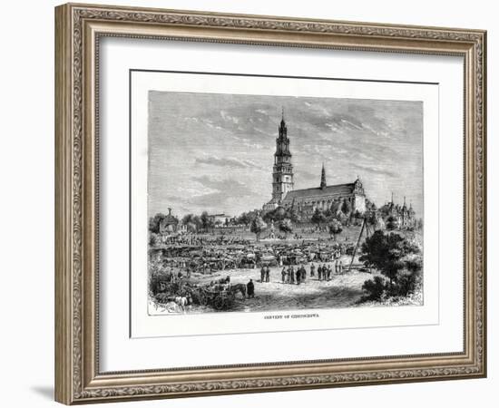 Convent of Czestochowa, Poland, 1879-C Laplante-Framed Giclee Print