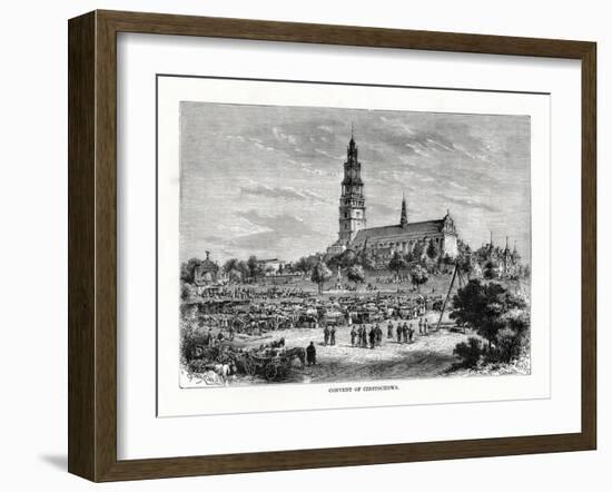 Convent of Czestochowa, Poland, 1879-C Laplante-Framed Giclee Print