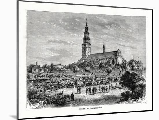 Convent of Czestochowa, Poland, 1879-C Laplante-Mounted Giclee Print