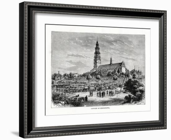 Convent of Czestochowa, Poland, 1879-C Laplante-Framed Giclee Print