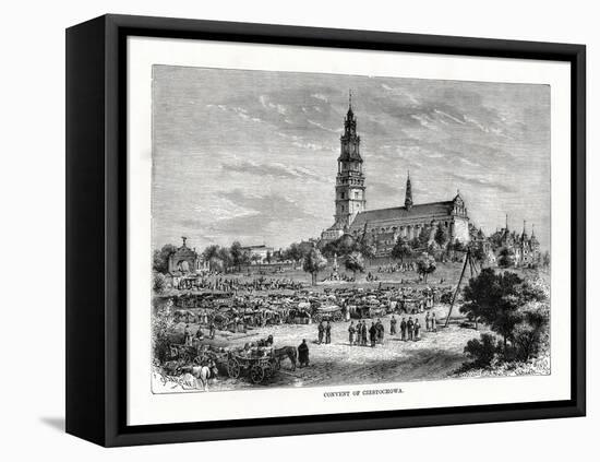 Convent of Czestochowa, Poland, 1879-C Laplante-Framed Premier Image Canvas