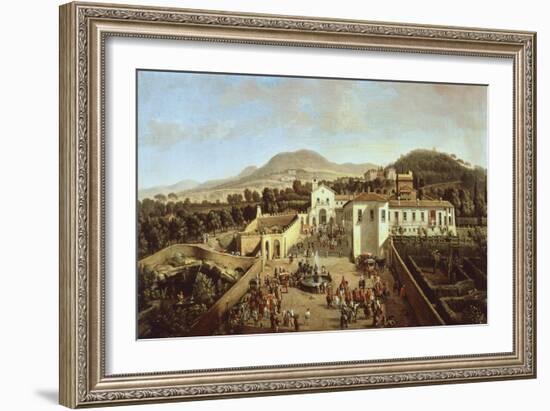 Convent of San Paolo in Albano-Gaspar van Wittel-Framed Giclee Print