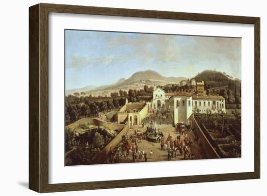 Convent of San Paolo in Albano-Gaspar van Wittel-Framed Giclee Print