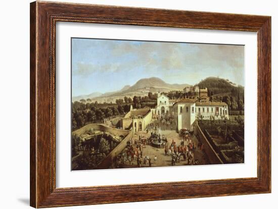 Convent of San Paolo in Albano-Gaspar van Wittel-Framed Giclee Print