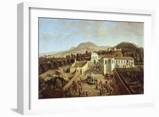 Convent of San Paolo in Albano-Gaspar van Wittel-Framed Giclee Print
