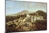 Convent of San Paolo in Albano-Gaspar van Wittel-Mounted Giclee Print