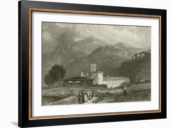 Convent of the Vallombrosa-James Duffield Harding-Framed Giclee Print