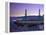 Convention Center at Sunset, Portland, Oregon, USA-Janis Miglavs-Framed Premier Image Canvas