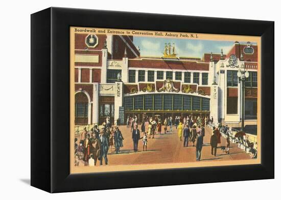 Convention Hall, Asbury Park, New Jersey-null-Framed Stretched Canvas