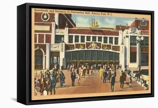Convention Hall, Asbury Park, New Jersey-null-Framed Stretched Canvas