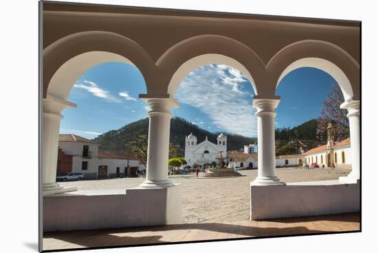 Convento-Museo La Recoleta Seen Through the Arches of Convento-Museo La Recoleta-Alex Saberi-Mounted Photographic Print