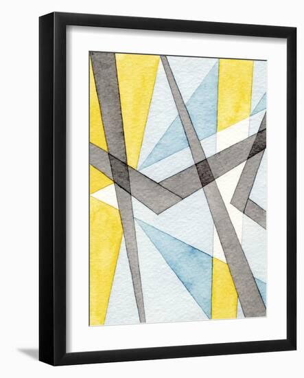 Converging Angles I-Nikki Galapon-Framed Art Print