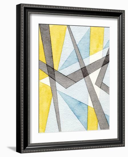 Converging Angles I-Nikki Galapon-Framed Art Print