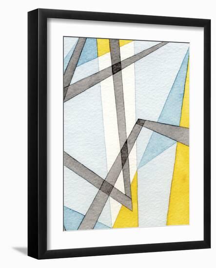 Converging Angles II-Nikki Galapon-Framed Art Print