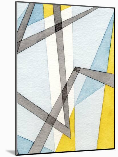 Converging Angles II-Nikki Galapon-Mounted Art Print