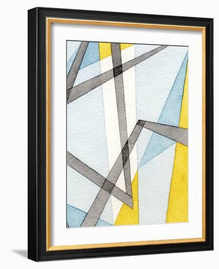 Converging Angles II-Nikki Galapon-Framed Art Print