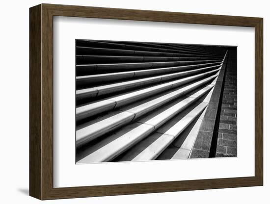 Converging Steps-George Oze-Framed Photographic Print