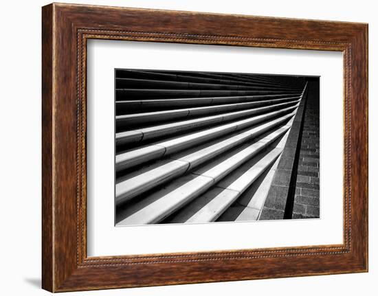 Converging Steps-George Oze-Framed Photographic Print